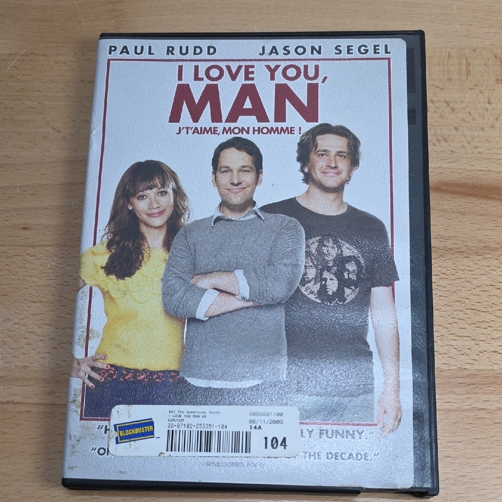 I Love You, Man DVD